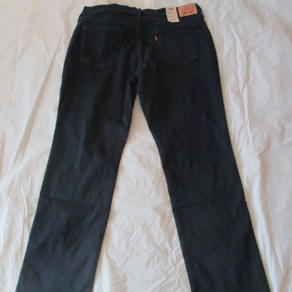 Levi's 505 Jeans 1780400031 Straight Leg Dark Blue